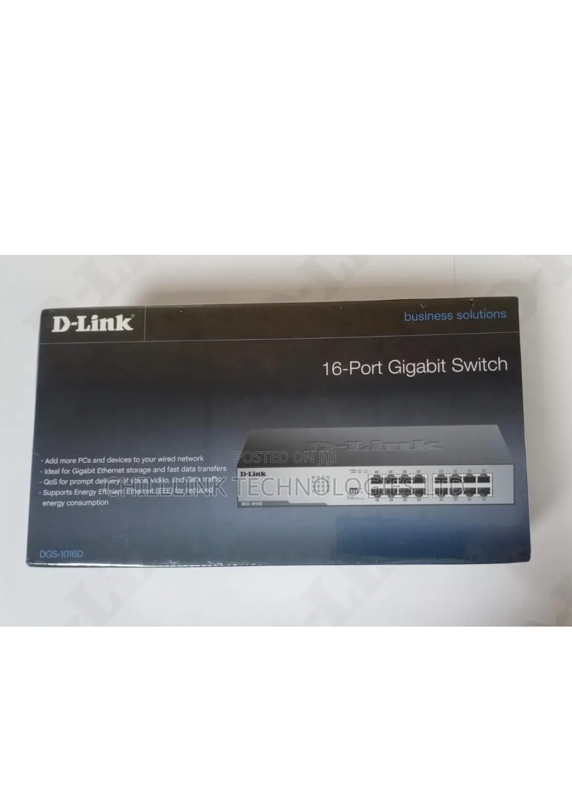 D.Link 16-Port Gigabit Unmanaged Desktop Switch