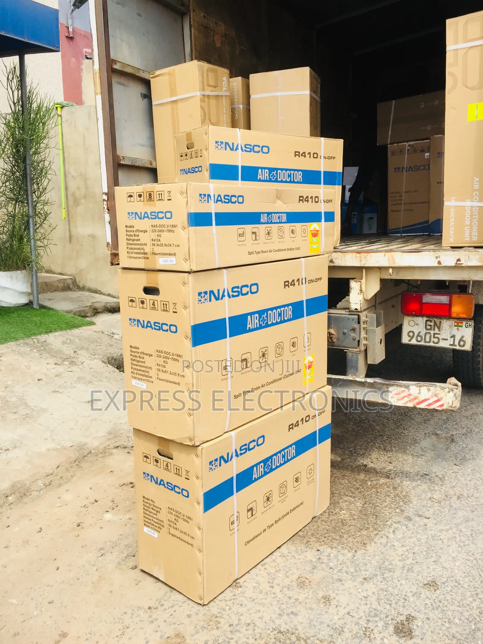 2.0hp Split R410 Gas Nasco White