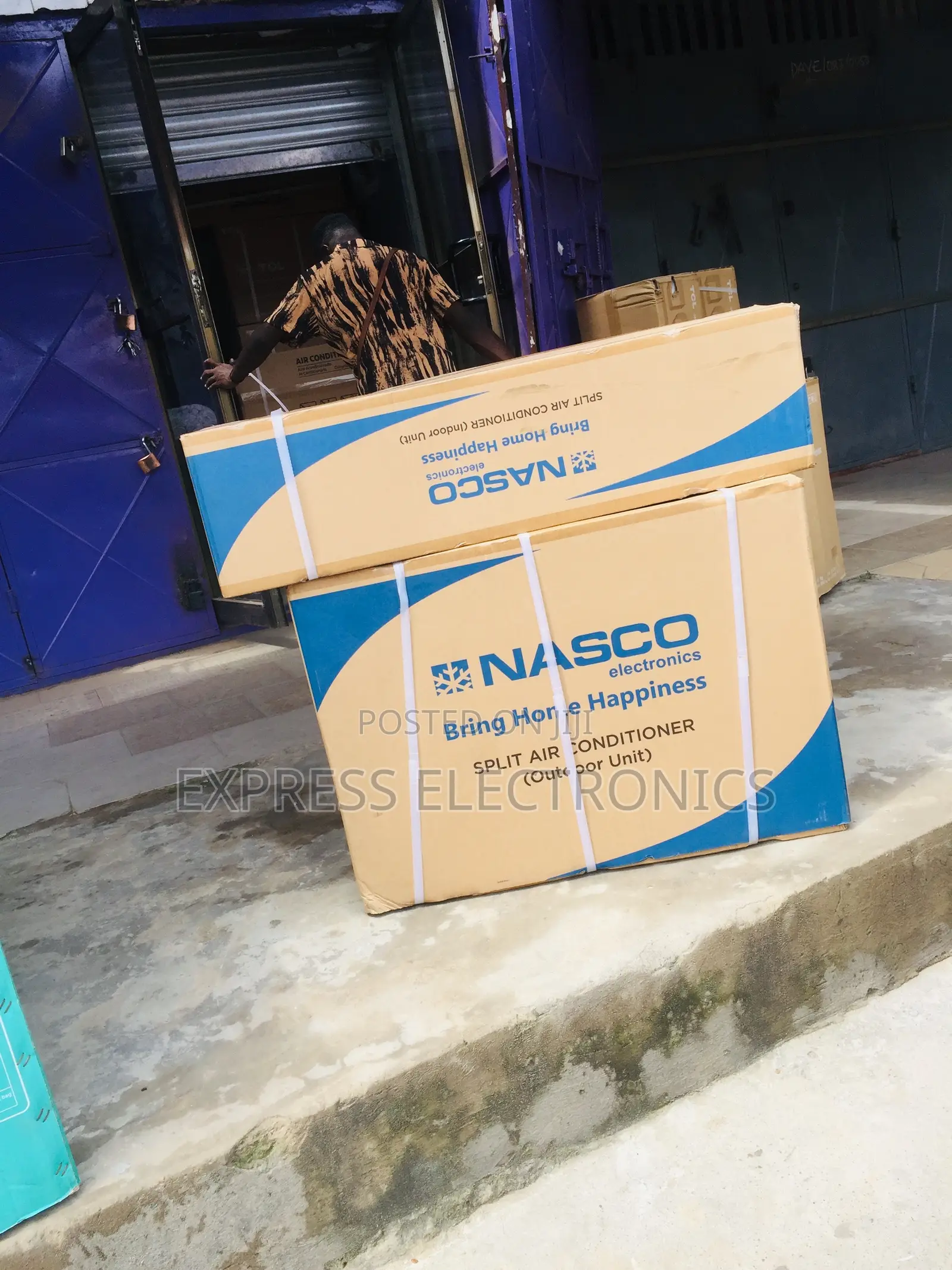 2.0hp Split R410 Gas White Air Conditioner Nasco 2.0hp AC.