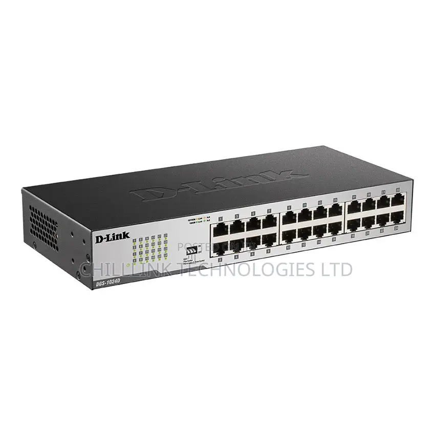D-Link 24-Port Gigabit Unmanaged Desktop Switch
