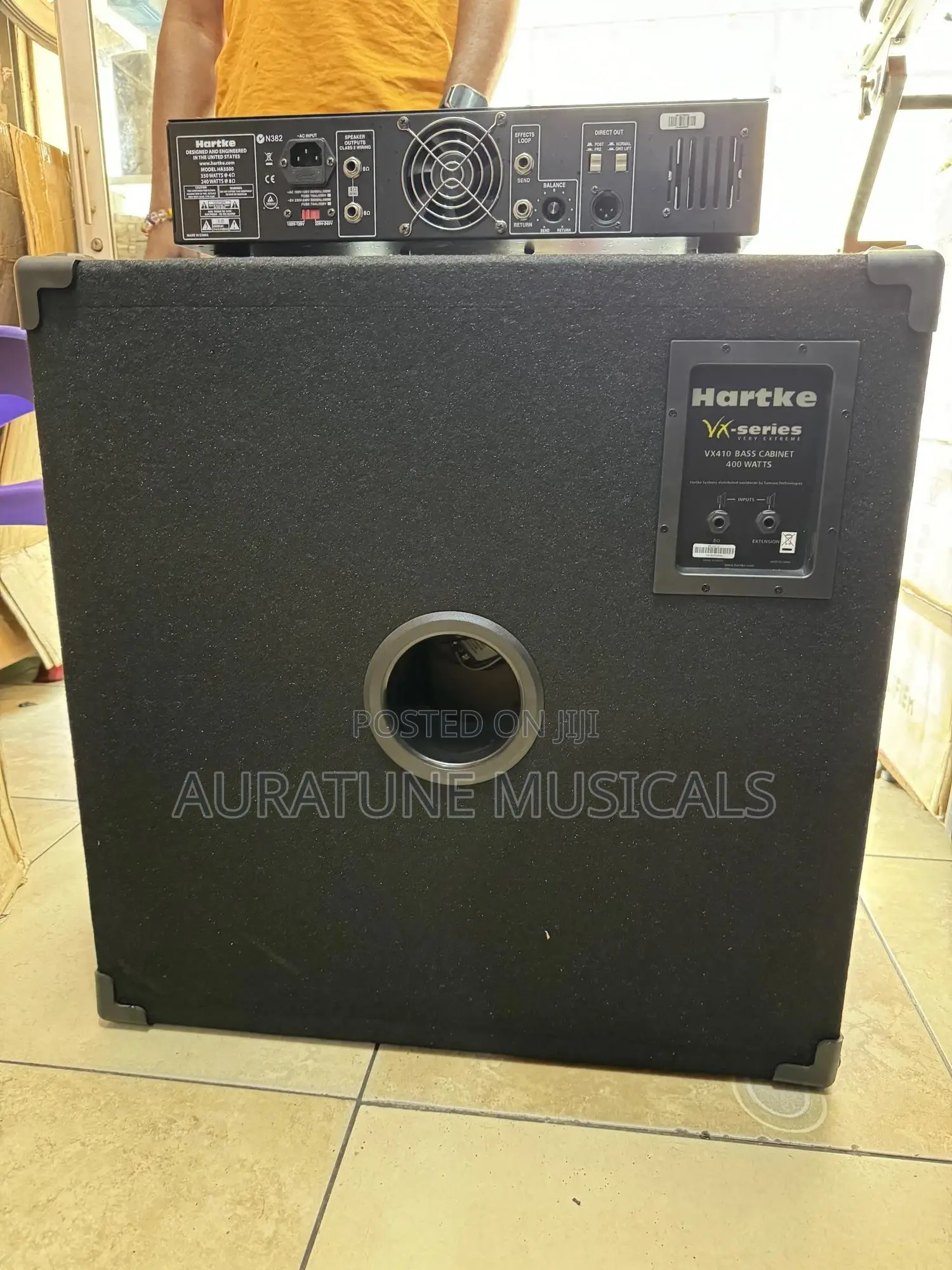 Hartke Vx-410 10x4(Head and Tail)Bass Combo