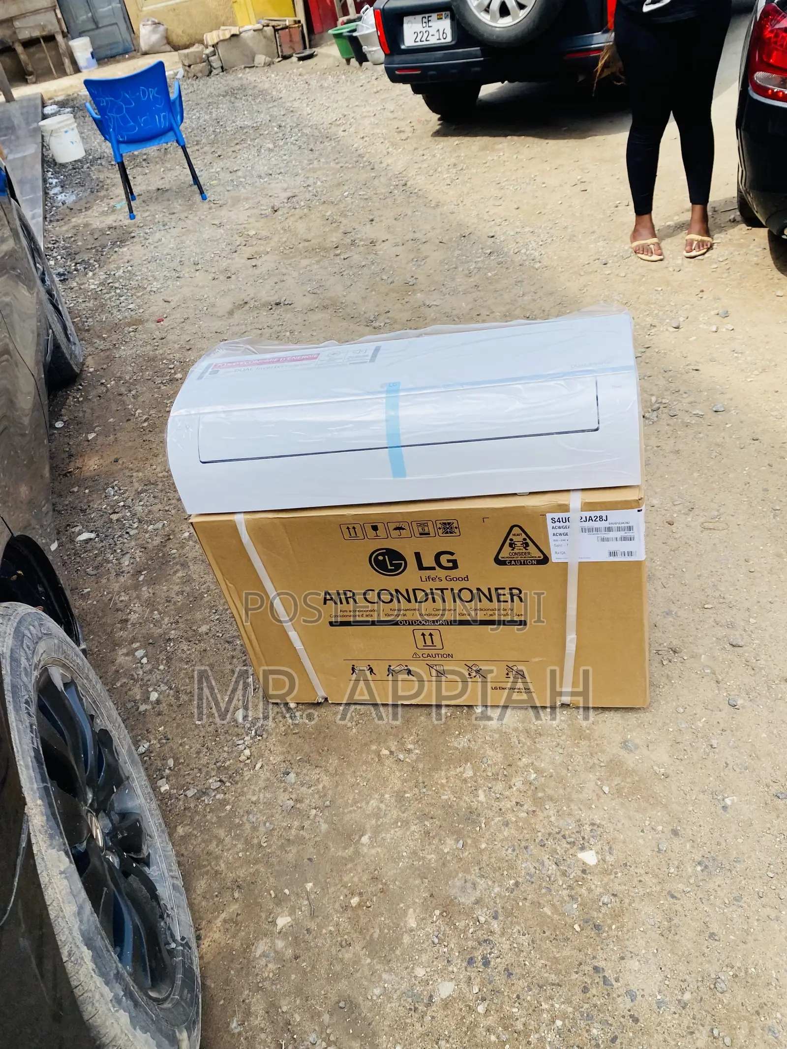 Extremely Cooling LG 2.0hpS4-Q18kl28e Dual Cool Inverter Ac