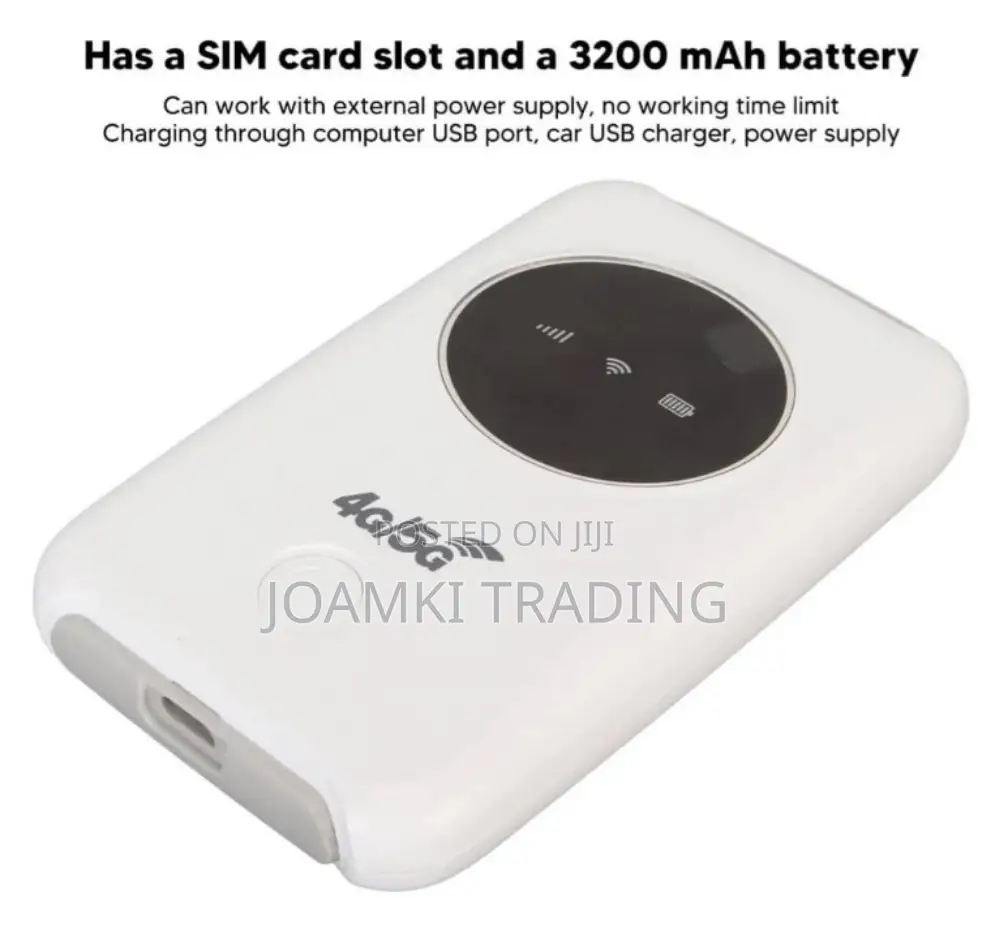 Universal 4g Wifi Router/Mifi/300mbps/Sim Card Slot,/3200mah