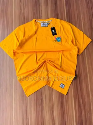 Cotton Round Neck Tops for Men