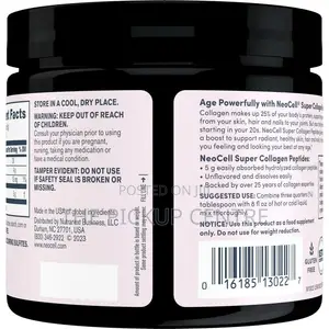 Neocell Super Collagen Peptides.