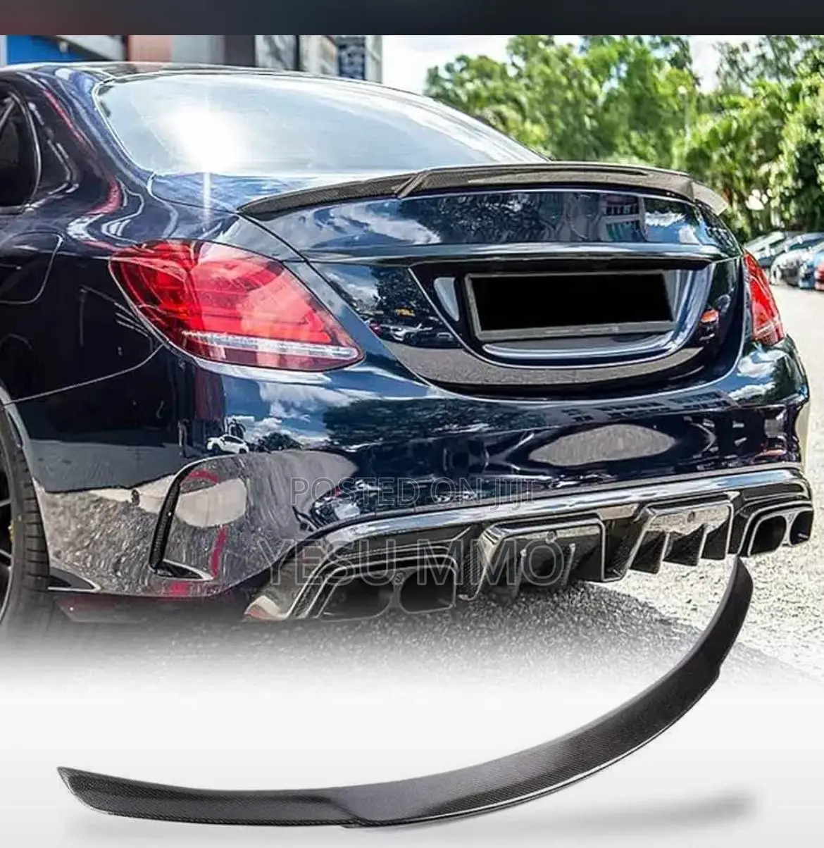 Mercedes Benz C300 Boot Spoiler