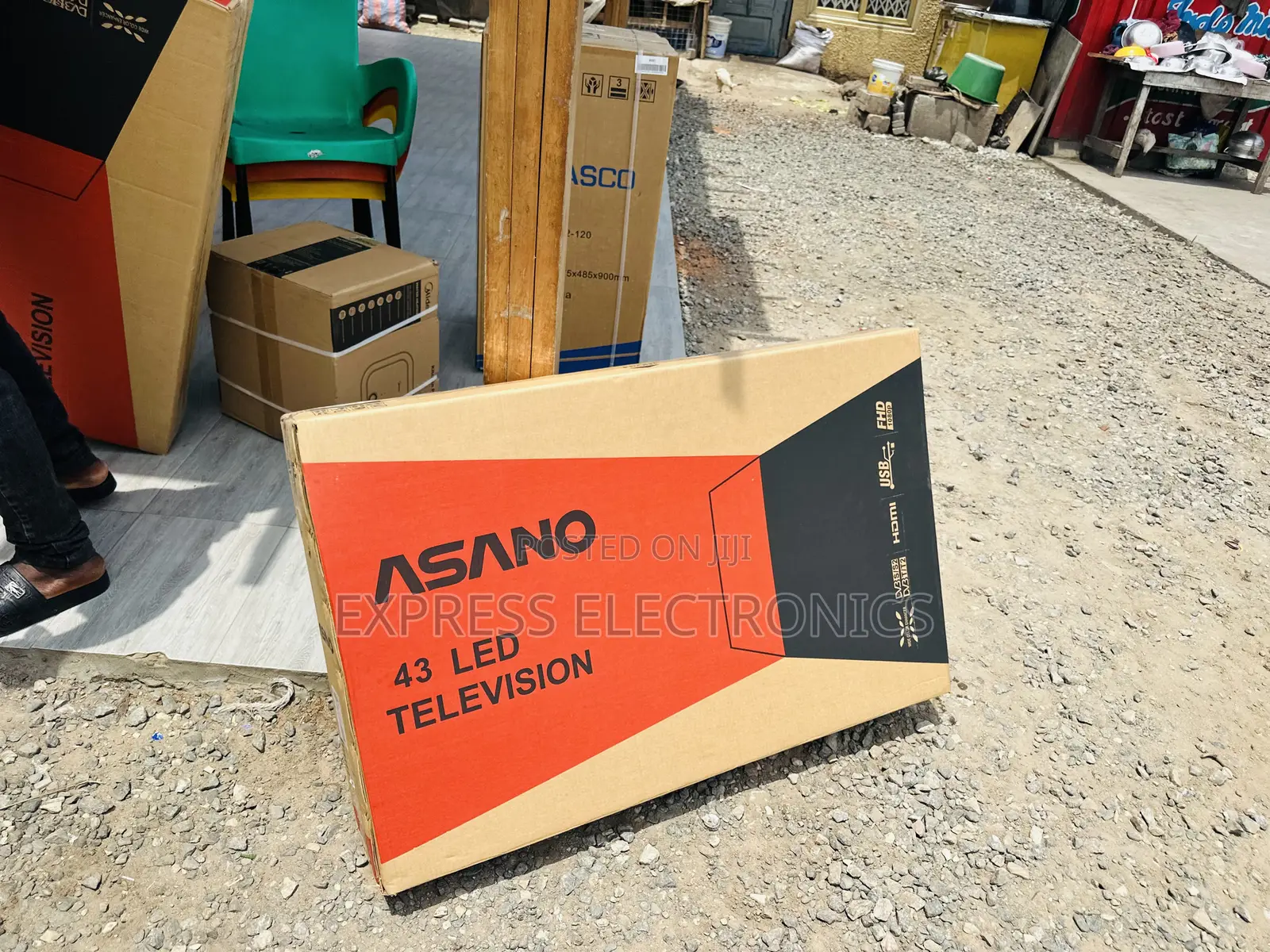 Smart Asano 43”FHD Satellite Television 