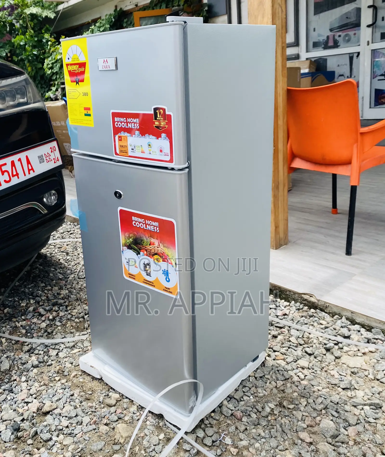 Authentic Zara 135 KG Double Door Electric Fridge(110L).