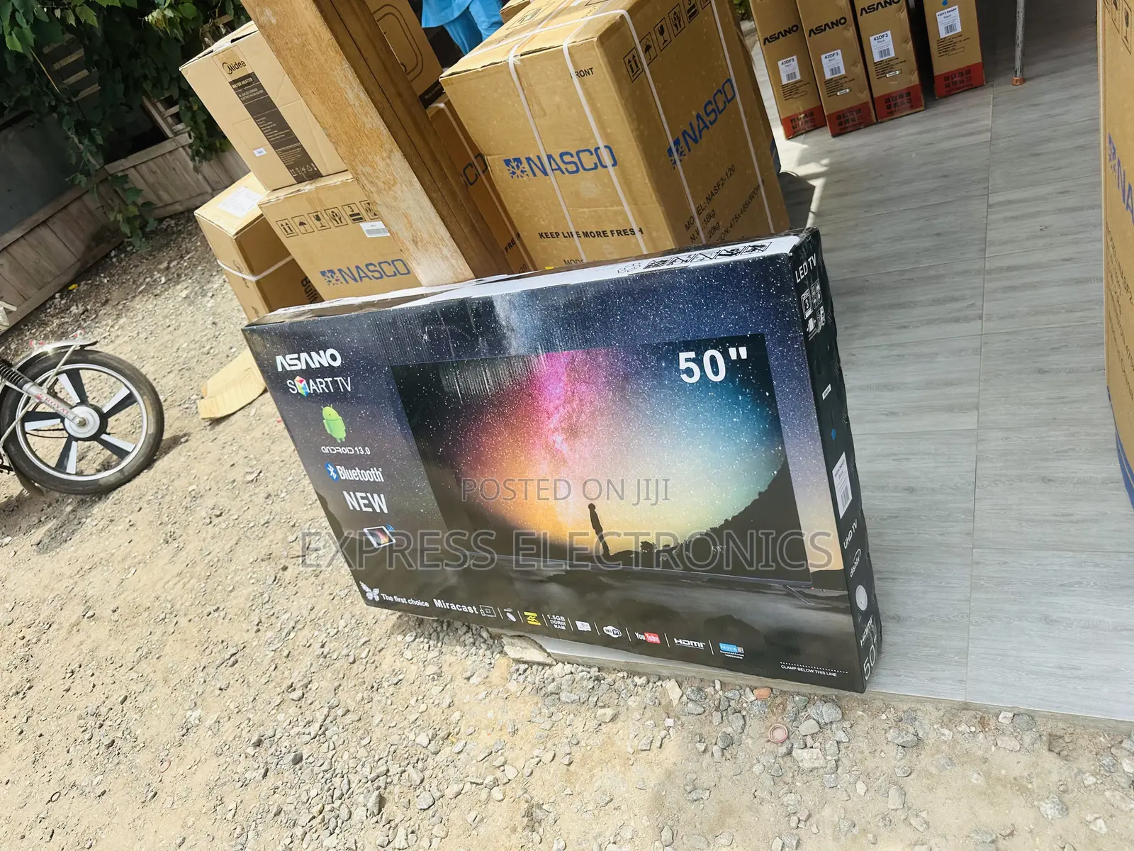Get a New Asano 50” UHD Smart