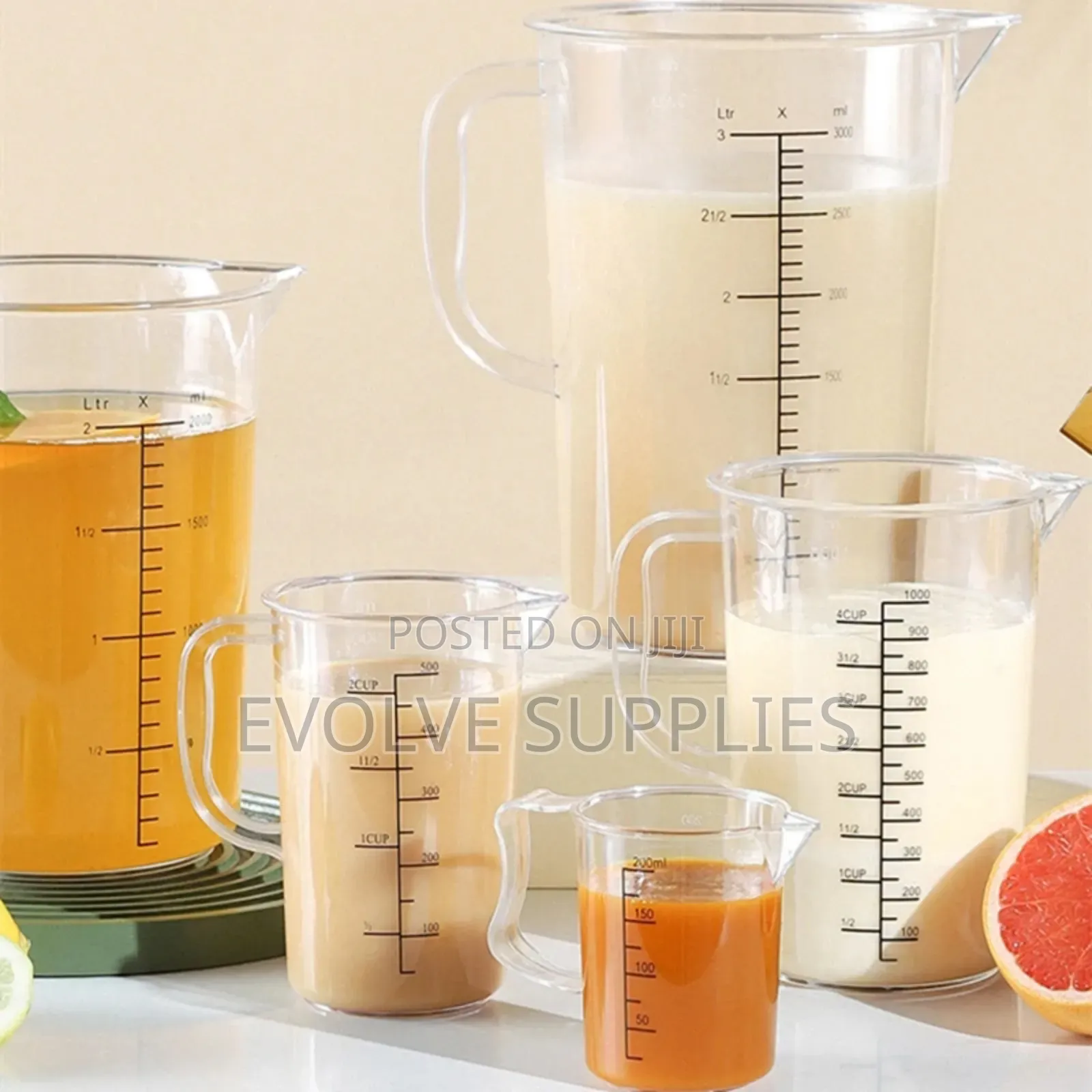 Acrylic Measuring Cups
