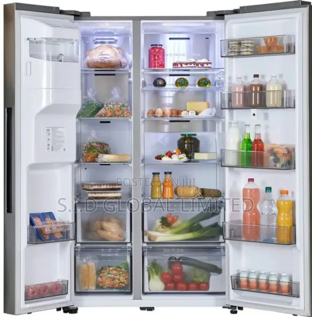 Authentic Samsung-647ltr-side-by-side-refrigerator