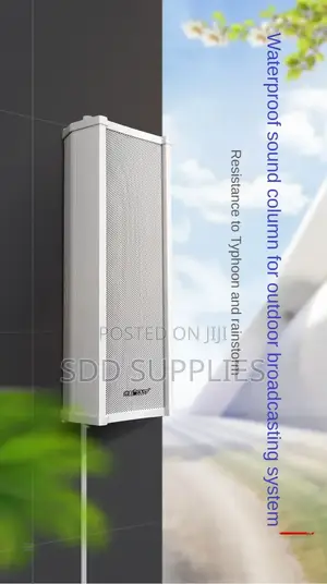 Outoor Waterproof Column Speakers Available