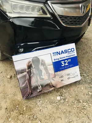 Affordable Nasco 32 Inch Digital Satellite New Frameless Tv.