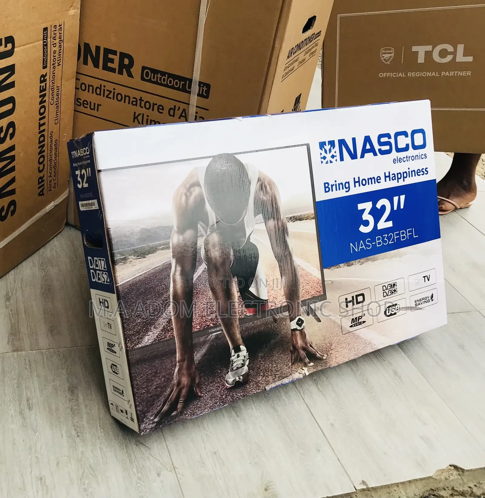 Long Lasting Nasco 32 Inch Digital Satellite Television.