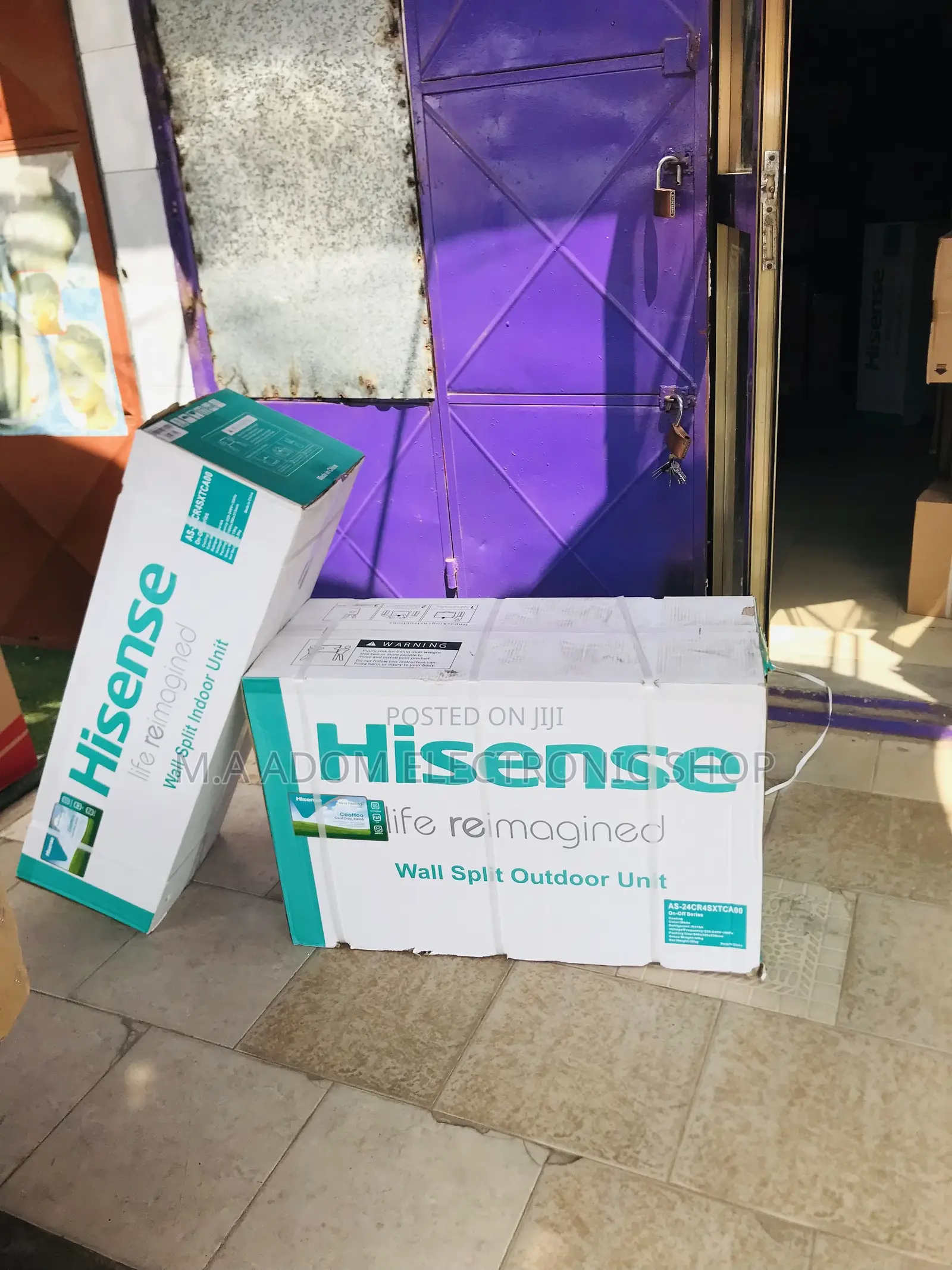 Fast Chilling Hisence 1.5hp Non Inverter Air Conditioner.
