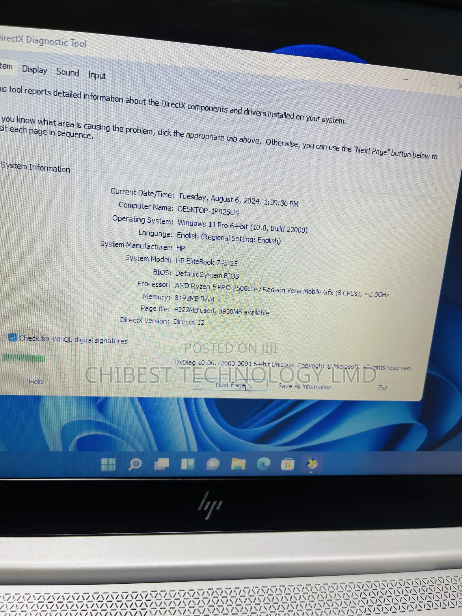 Laptop HP EliteBook 745 G5 8GB AMD Ryzen 5 SSD 256GB