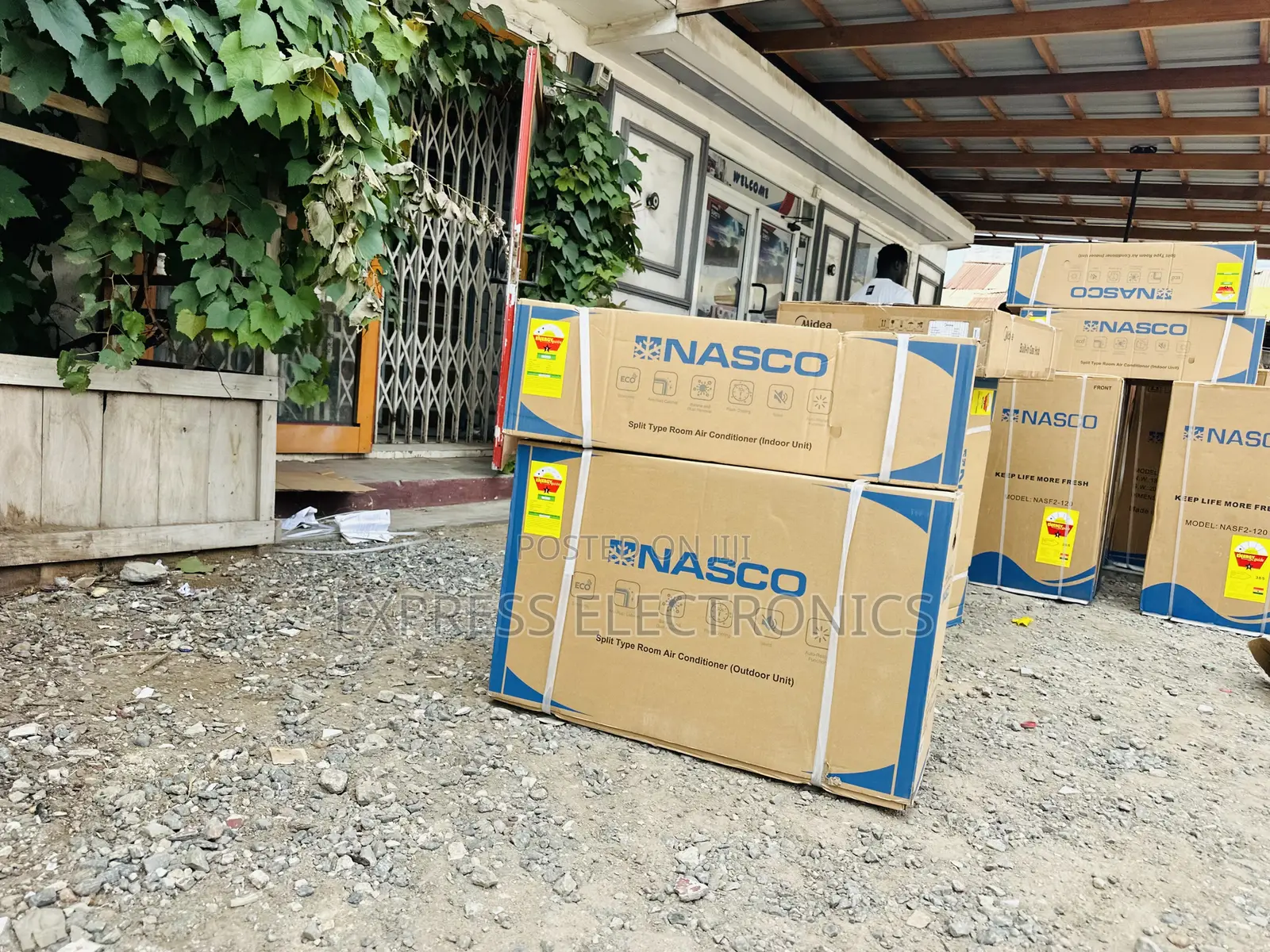 Nasco 1.5hp Split R419 Gas —-