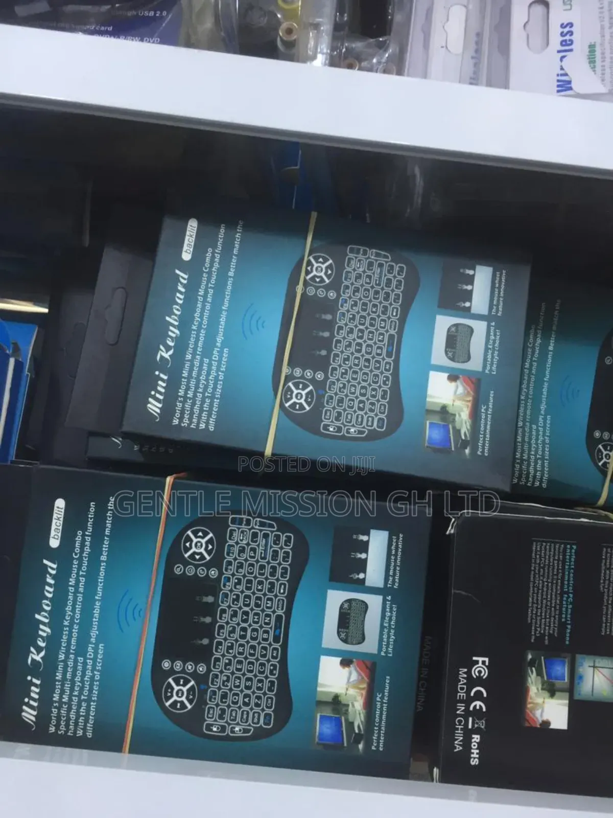 Mini Bluetooth Wireless Keyboard and Touch Mouse