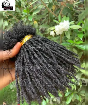 100% Virgin Human Hair Locs (Textured Maya Locs)