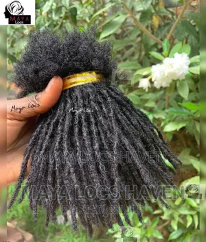 100% Virgin Human Hair Locs (Textured Maya Locs)