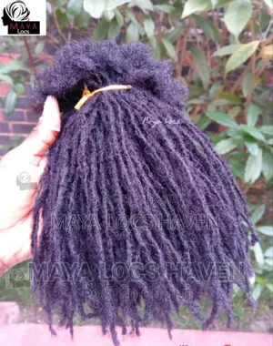 100% Virgin Human Hair Locs (Textured Maya Locs)