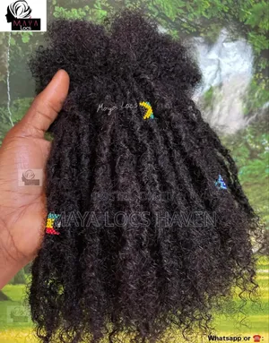 Lisa Bonet Locs With Curly Ends (100% Human Hair Maya Locs)
