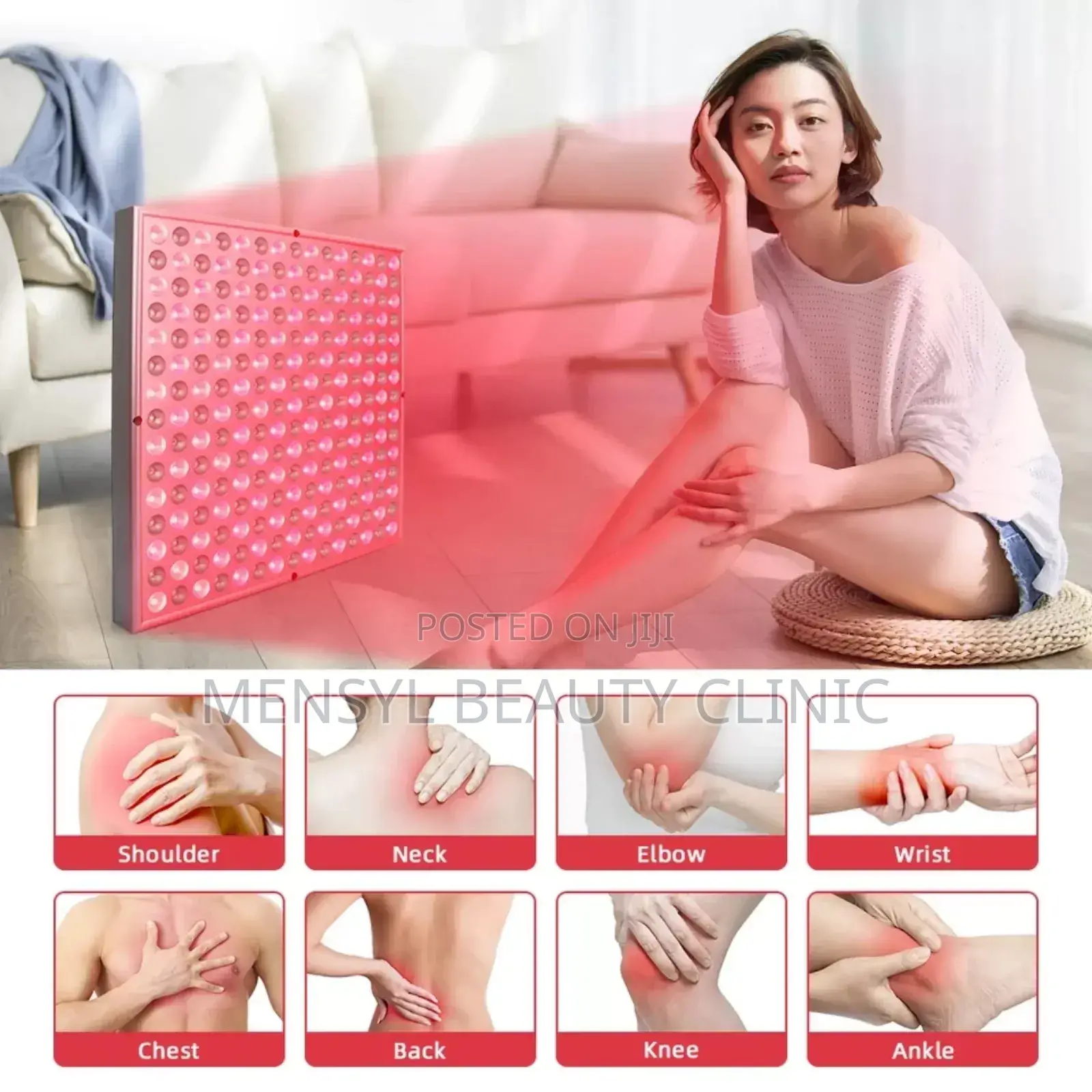 Red Light Therapy Panels 660nm, 850nm Face Treatment