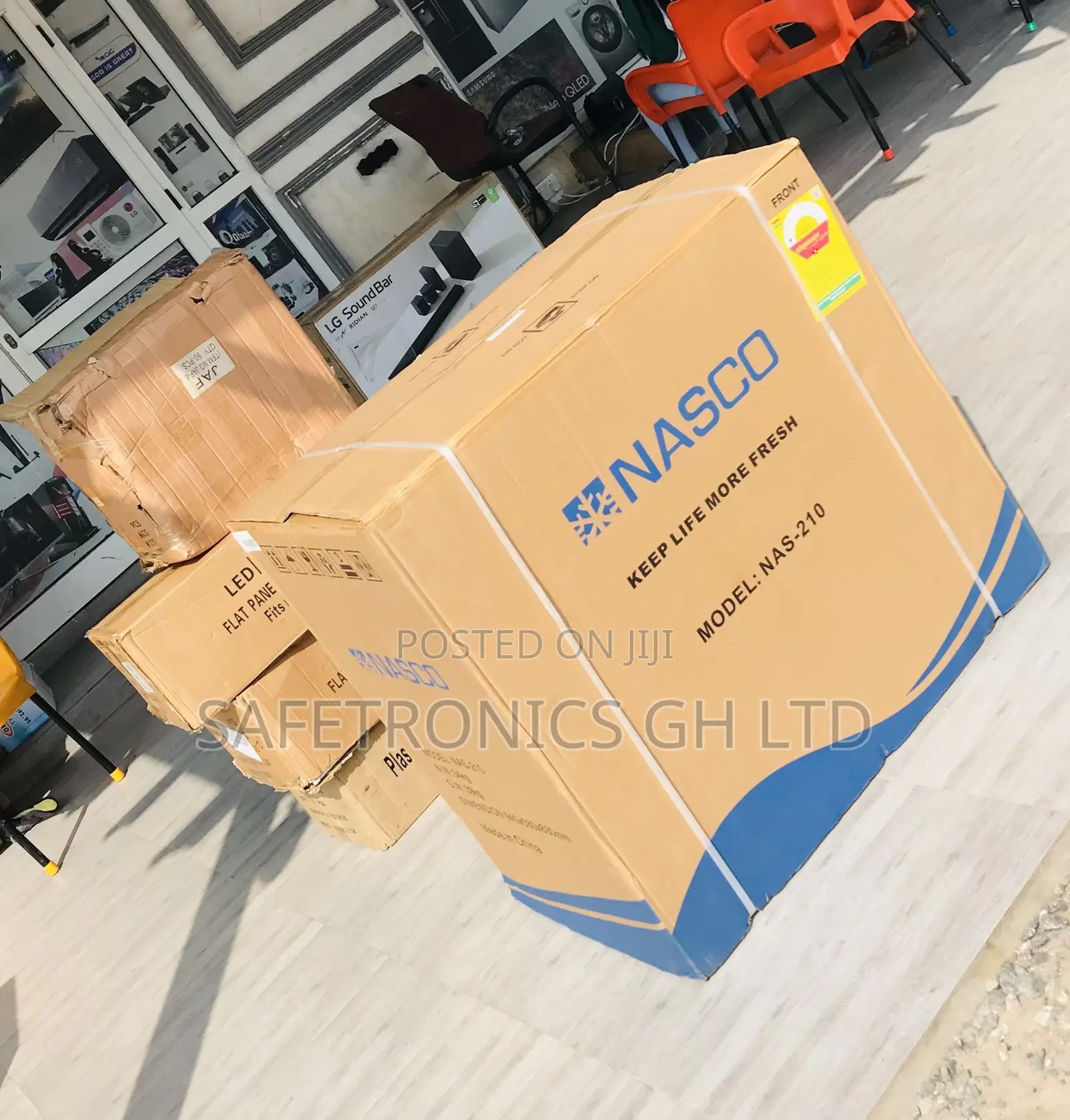 Original Nas210 Singledoor 200 Liters Gray Nasco 
