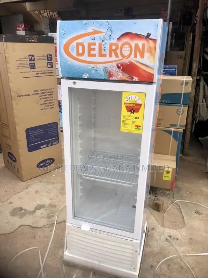 Delron DDF-218 Showcase Display Refrigerator BEVERAGE COOLER