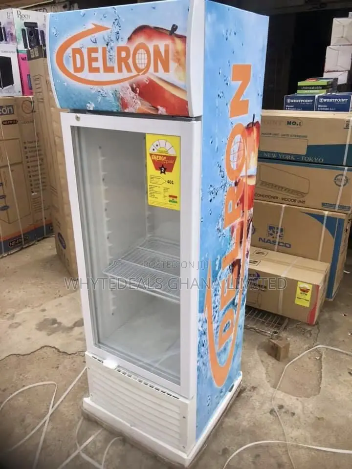 Delron DDF-218 Showcase Display Refrigerator BEVERAGE COOLER