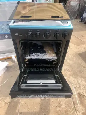 Rainbow 4burner Gas Cooker W/Oven-Stainless Steel Easy Clean