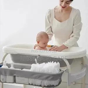 3 IN 1 Baby Bathtub, Changing Table, Storage Rack UNIT