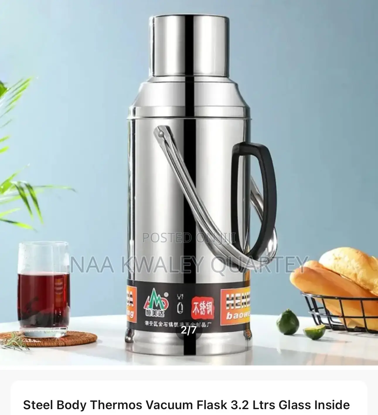 3.2 Litres Stainless Steel Flask