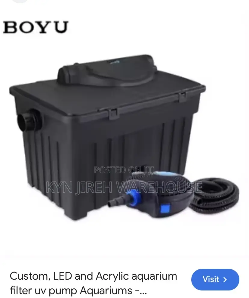 External Pond Filter 25watts 1500l/H