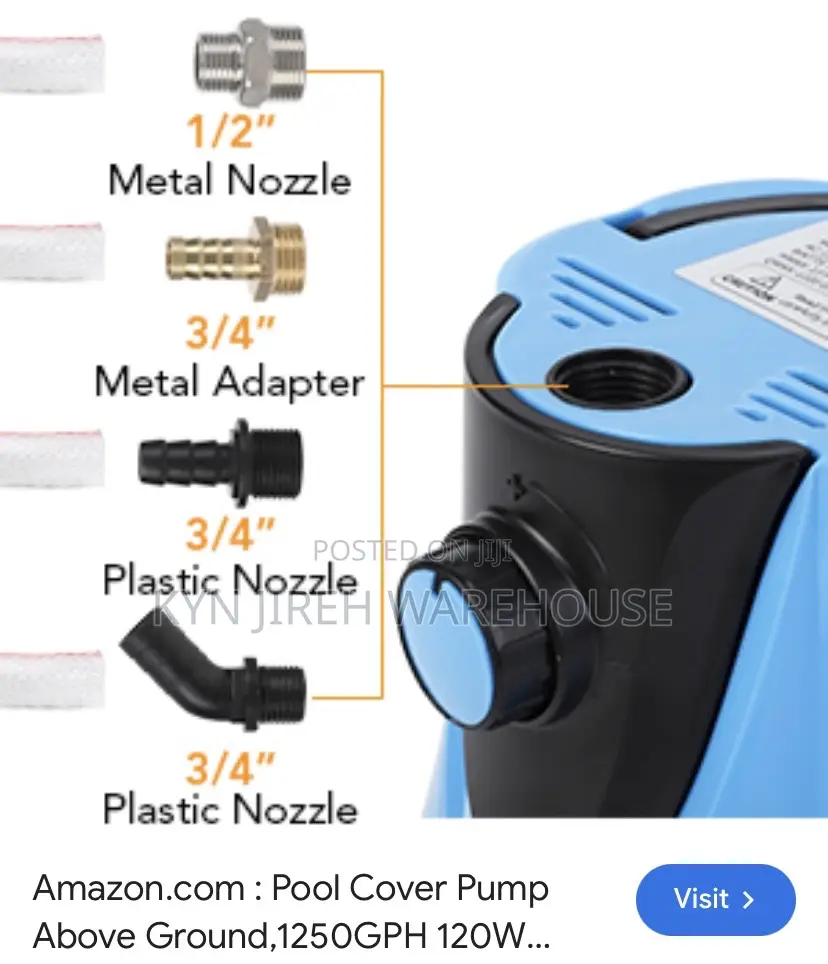 Submersible Water Pump 85 Watts 4500l/H