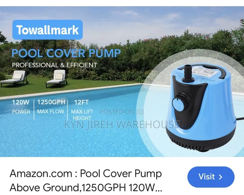 Submersible Water Pump 85 Watts 4500l/H