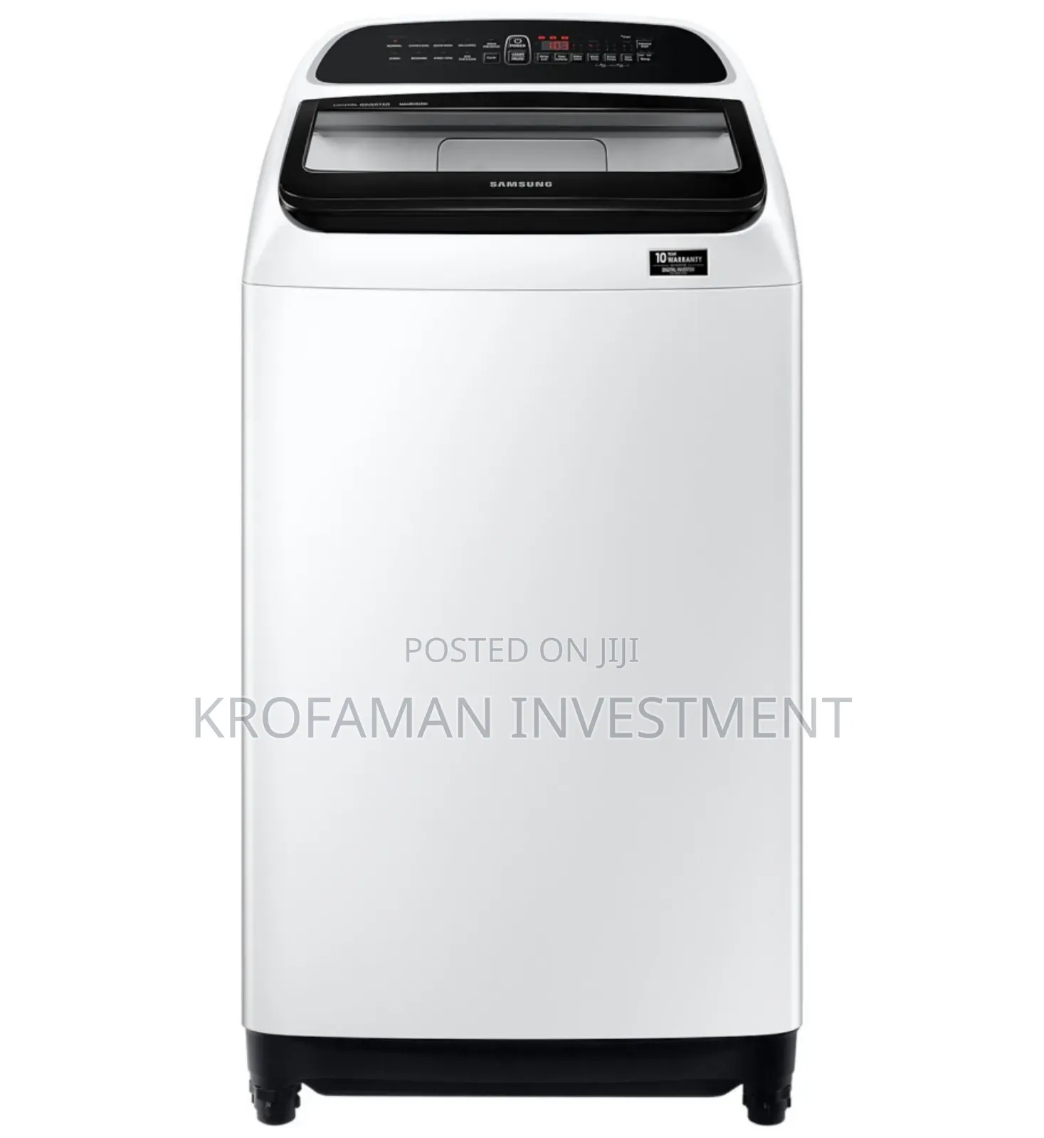 Samsung Wa10t5260bw/Nq 10kg Top Load Washing Machine