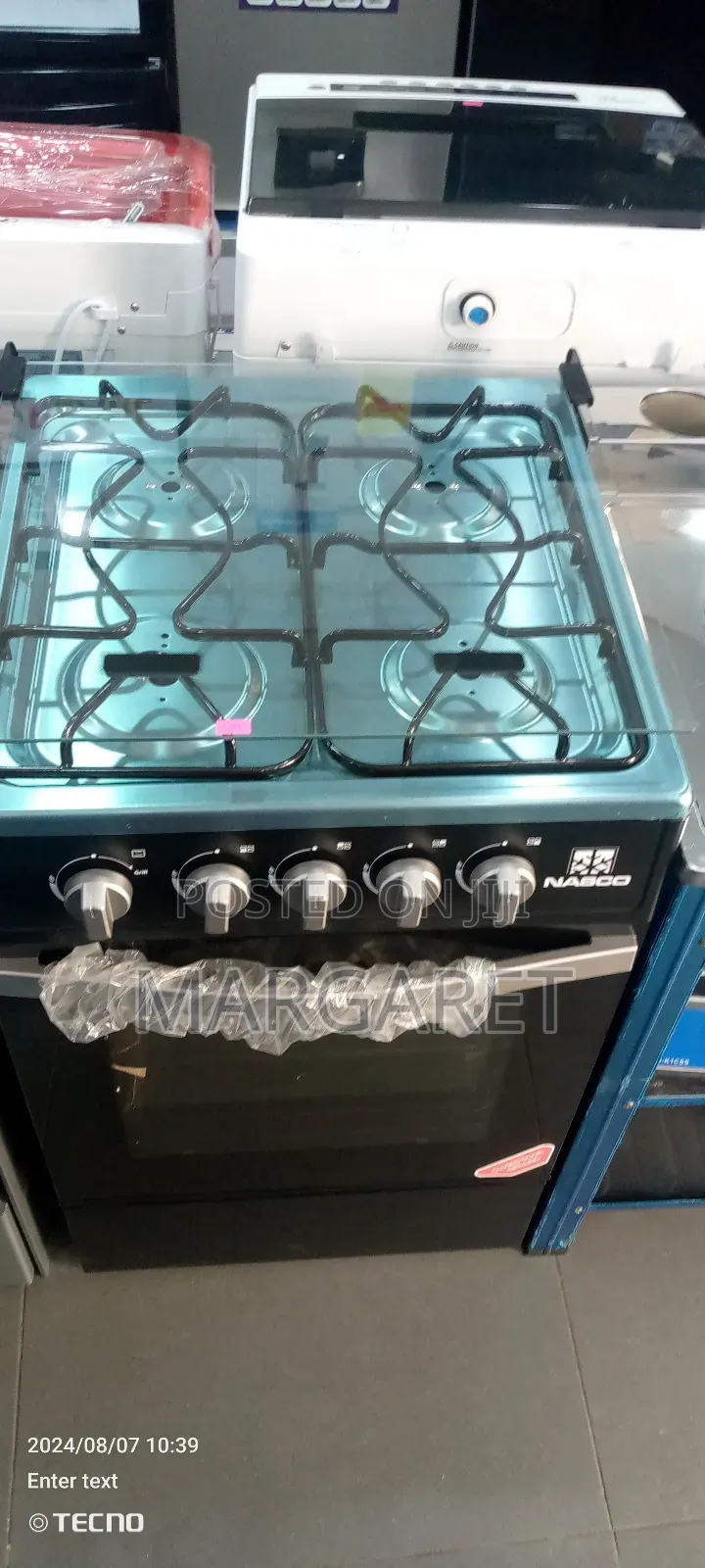 Ahof3dua Nasco 4 Burners Gas Cooker