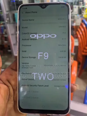 Oppo F9 64 GB Black