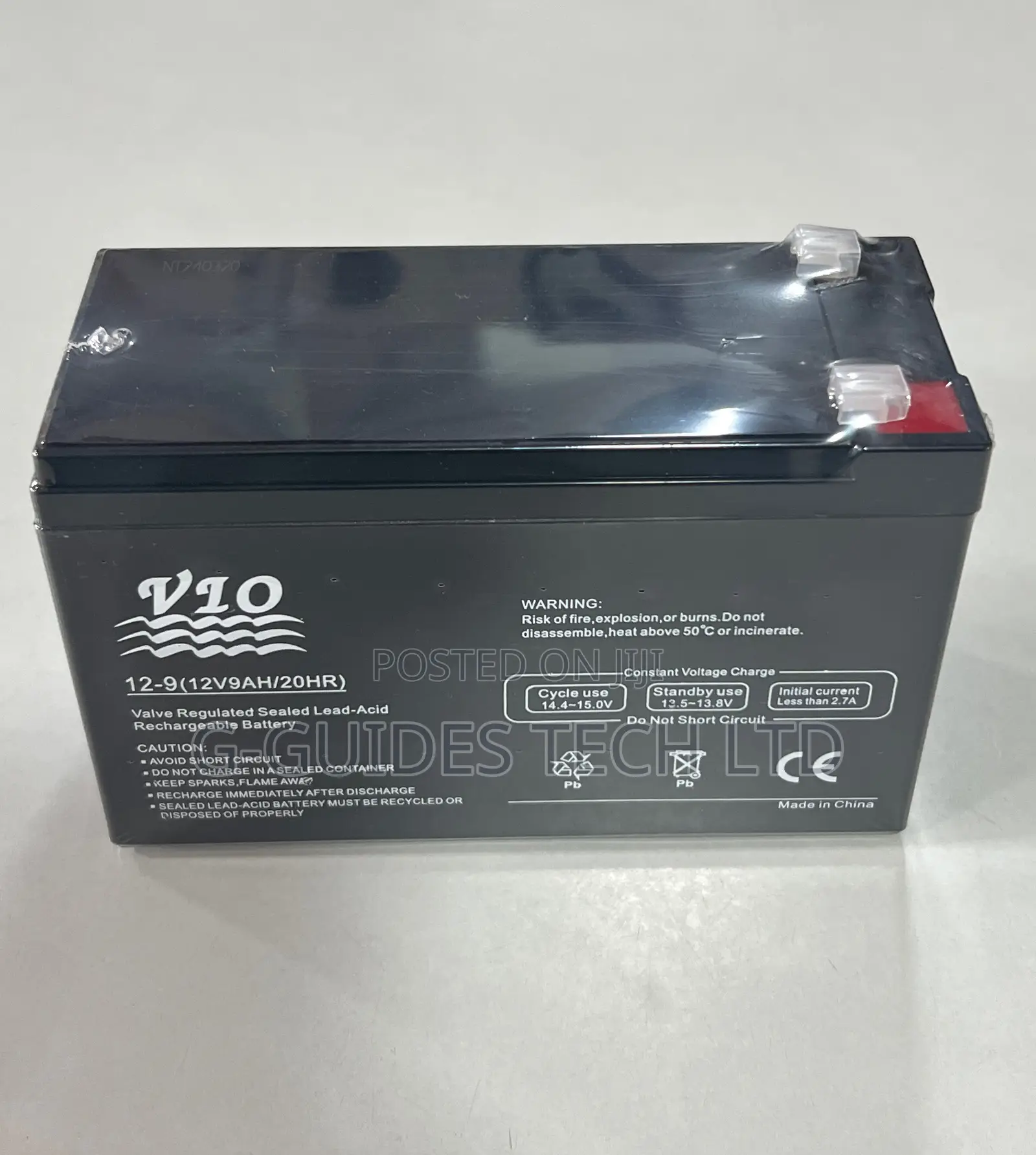 Vio 12v 9ah Ups Battery, 12v 9ah Sealed Lead-Acid Battery