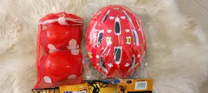 Kids Safety Helmet With Knee, Elbow, Hand Protective Pad
