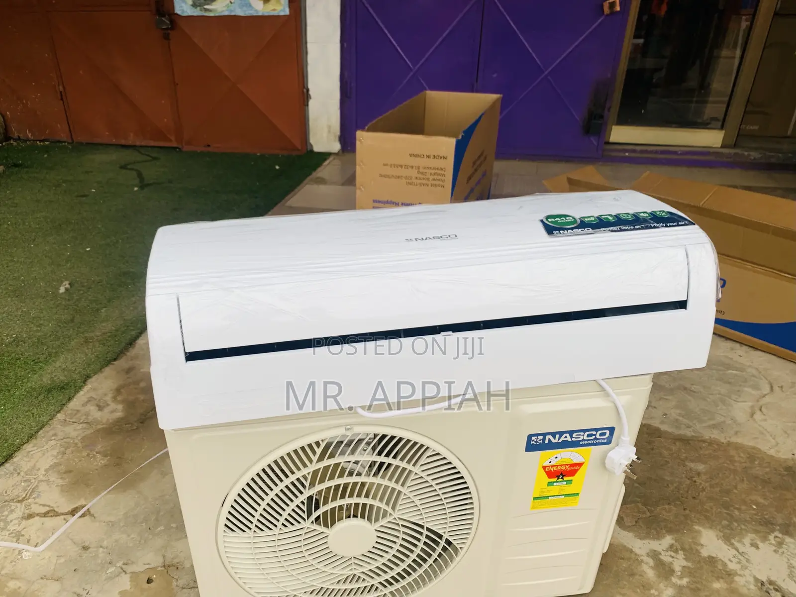 Brand New Nasco 1.5hp Non Inverter Split Air Conditioner.