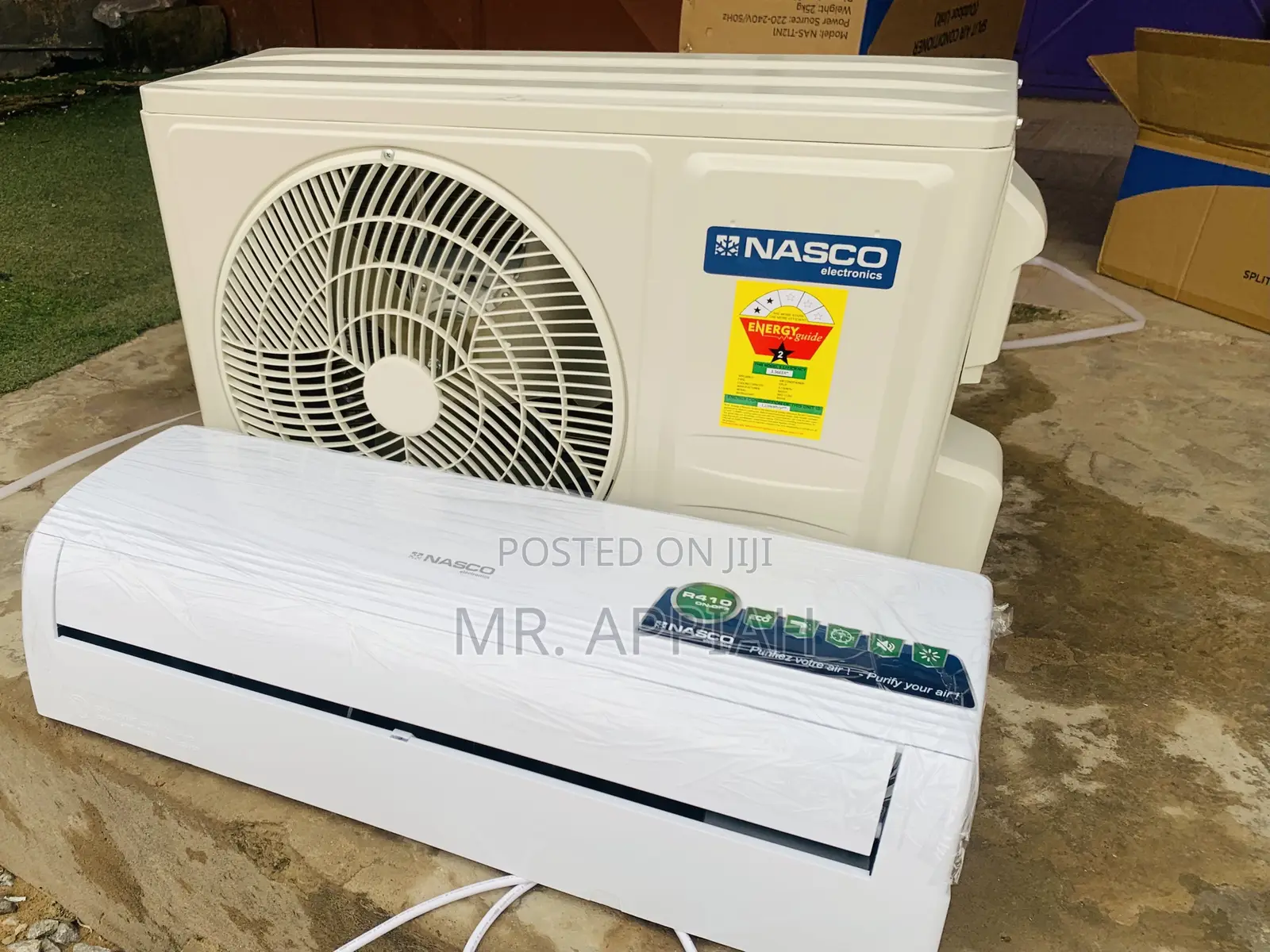 Fast Chilling Nasco 1.5hp Split Type Non Inverter Ac.