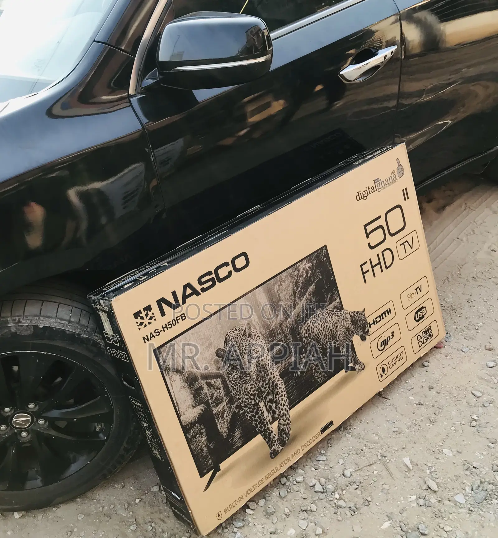 Shop Authentic Nasco 50” FHD Satellite Electric Television.