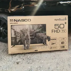 Buy Reliable Nasco 50” FHD Satellite Electric Television.
