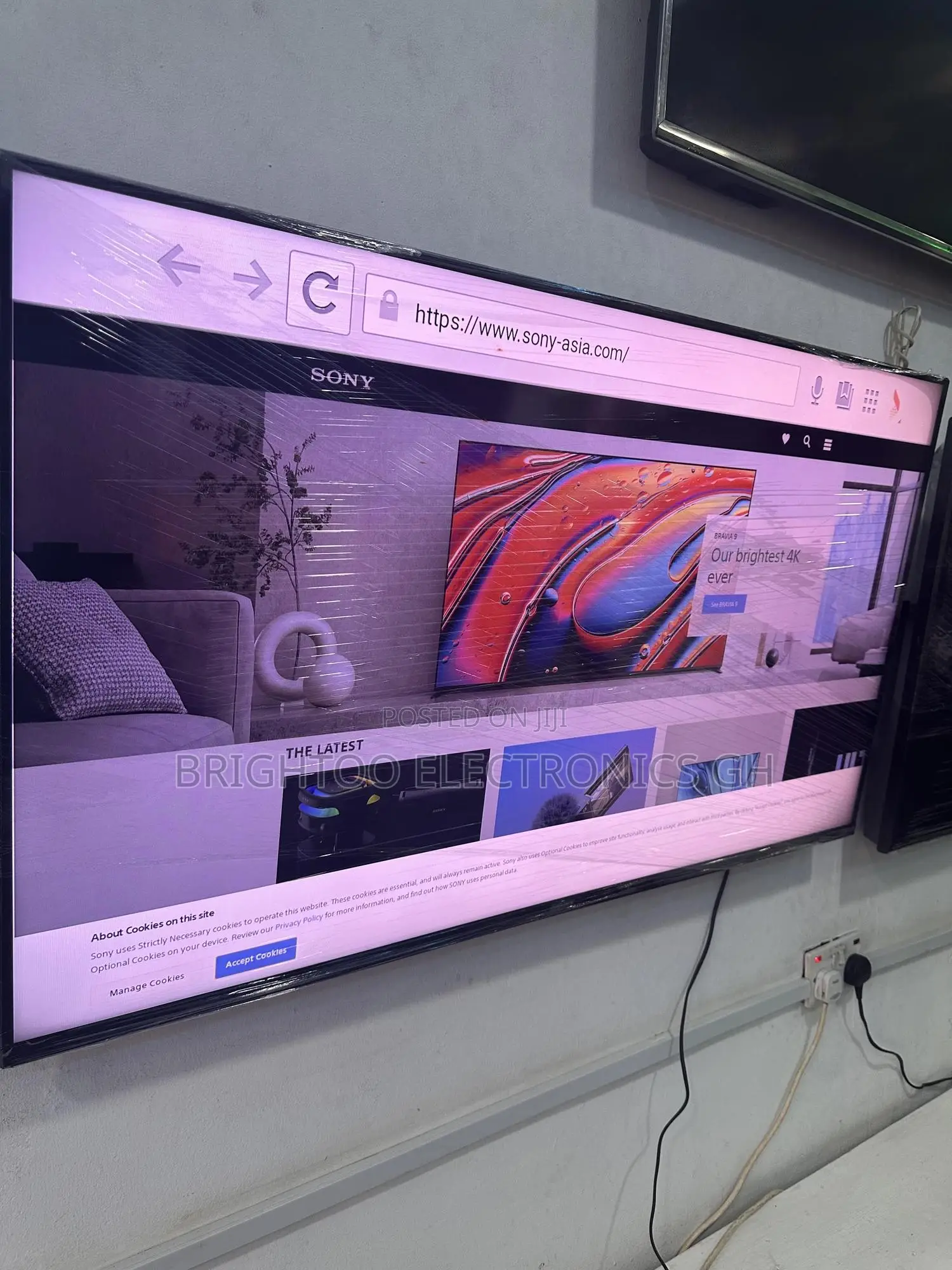 Sony 55inches Full Digital Satellite Ultra Hd Led Smart
