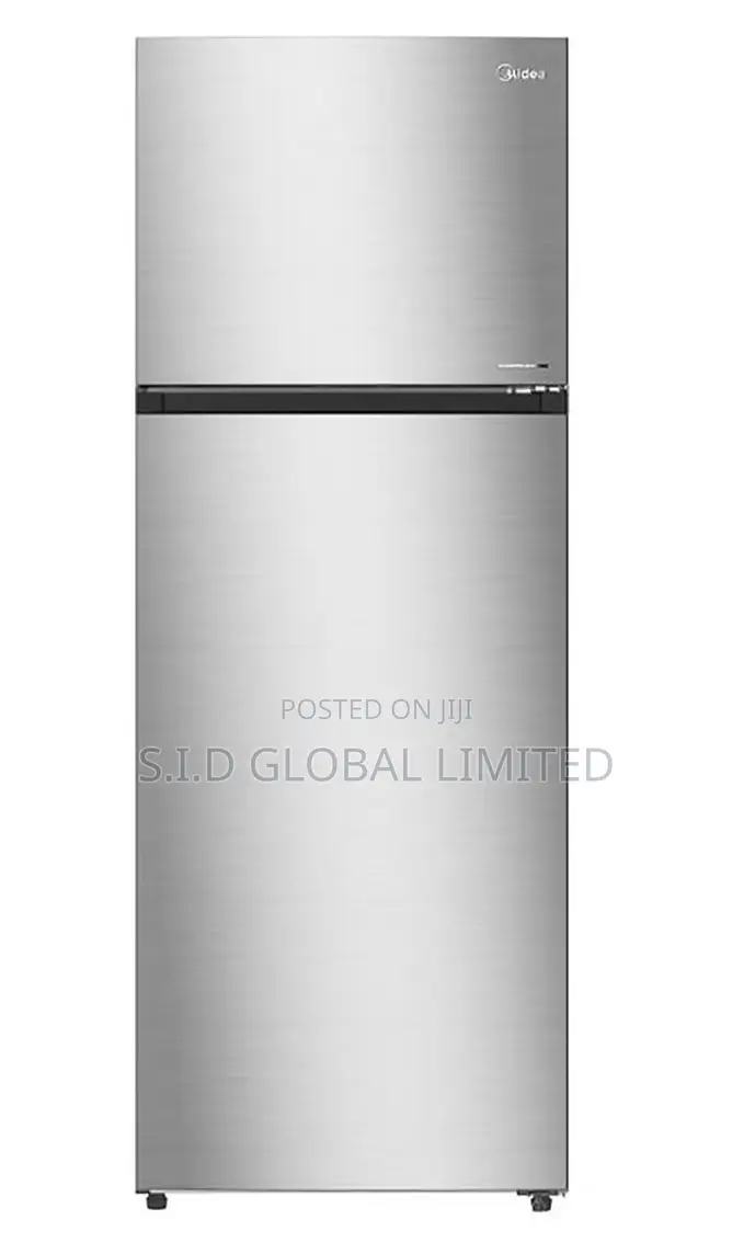 Ultra Modern MIDEA-173LTR-DOUBLE-DOOR-TOP-MOUNT-FRIDGE