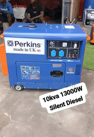 Generator 10kw 13000W Silent Diesel Keystart Perkins UK Made