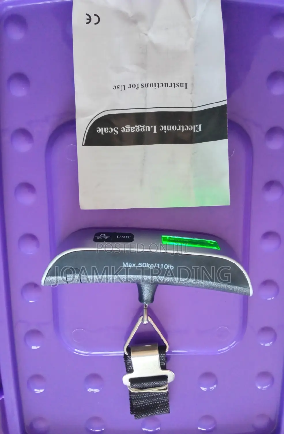 Electronic Weighing Scale LCD Display 50kg for Luggage Etc