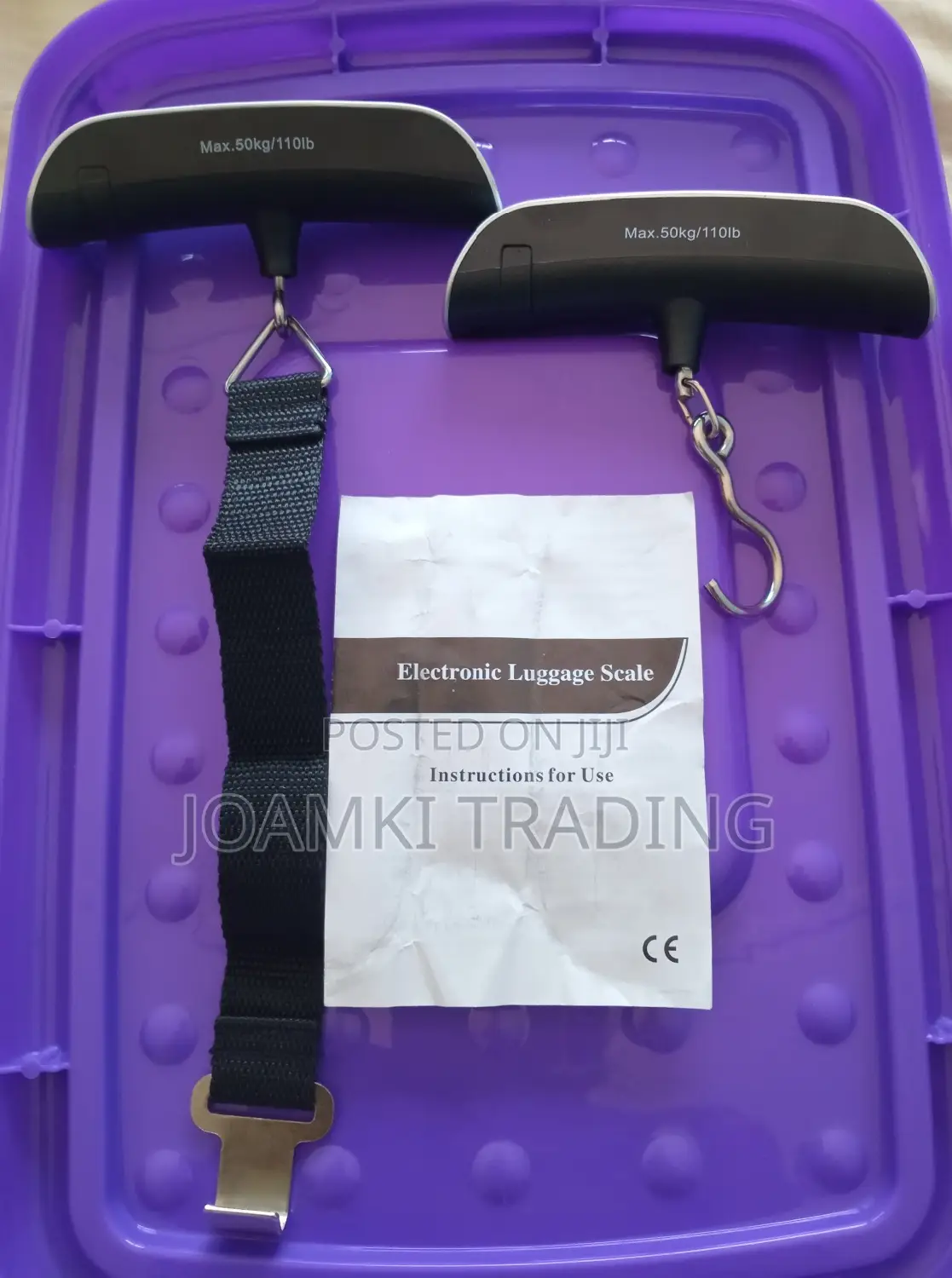 Electronic Weighing Scale LCD Display 50kg for Luggage Etc